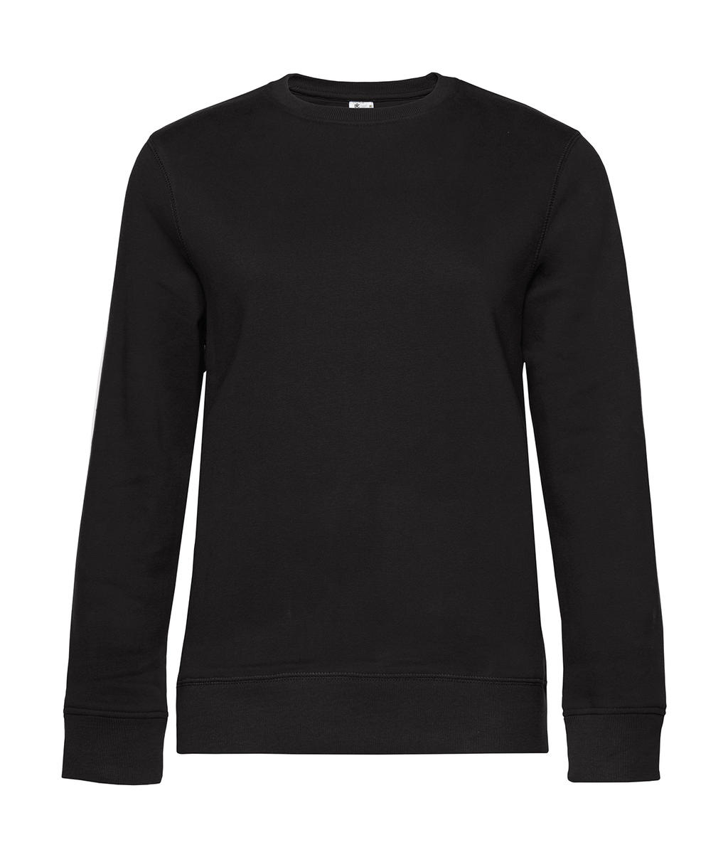Γυναικείο Φούτερ WW01Q B & C Queen Crewneck Black Pure