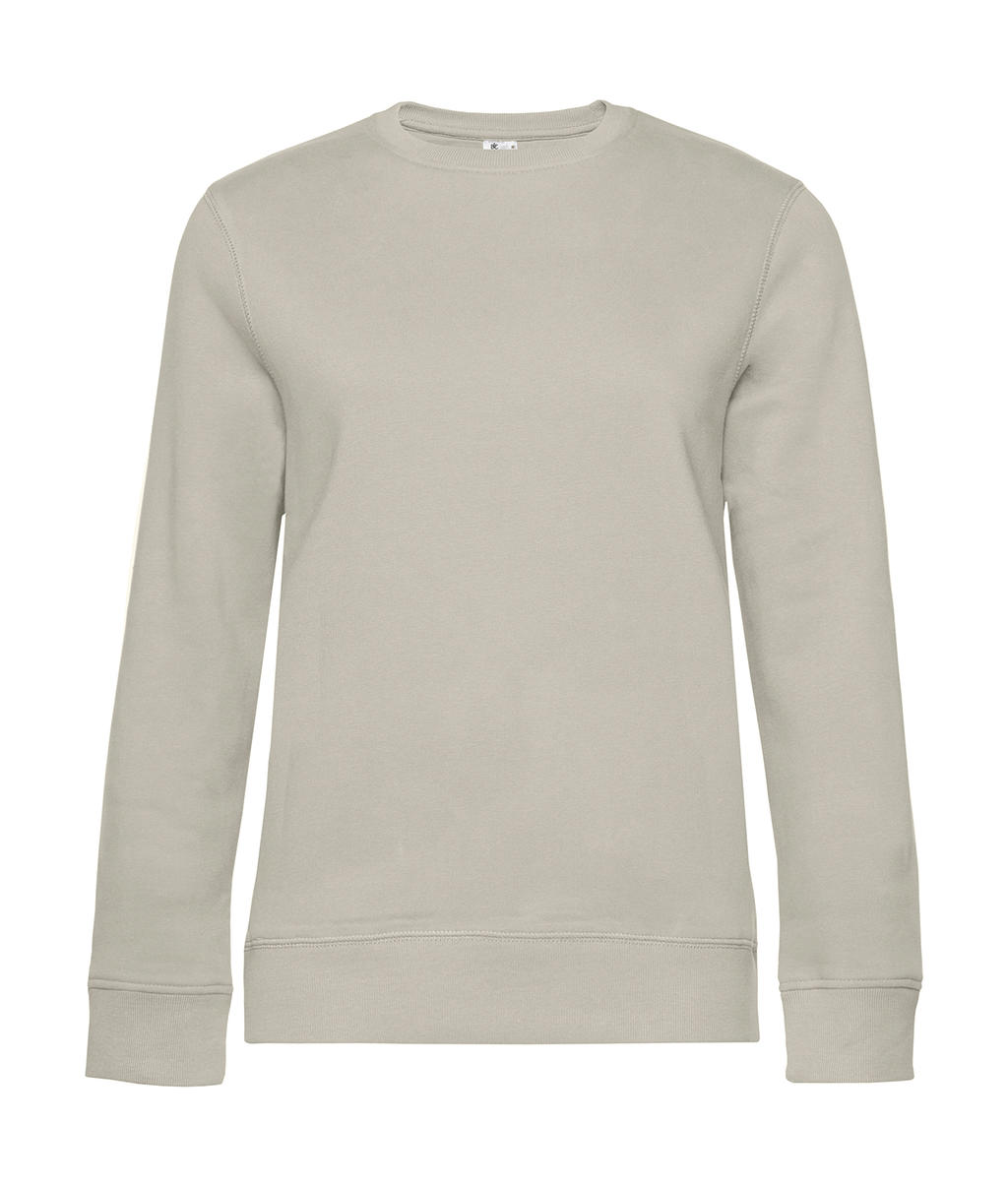 Γυναικείο Φούτερ WW01Q B & C Queen Crewneck Grey Fog