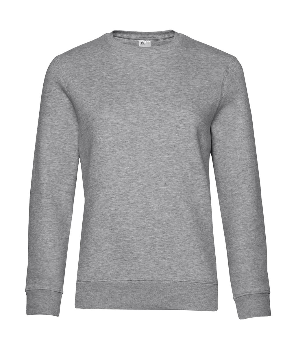 Γυναικείο Φούτερ WW01Q B & C Queen Crewneck Heather Grey