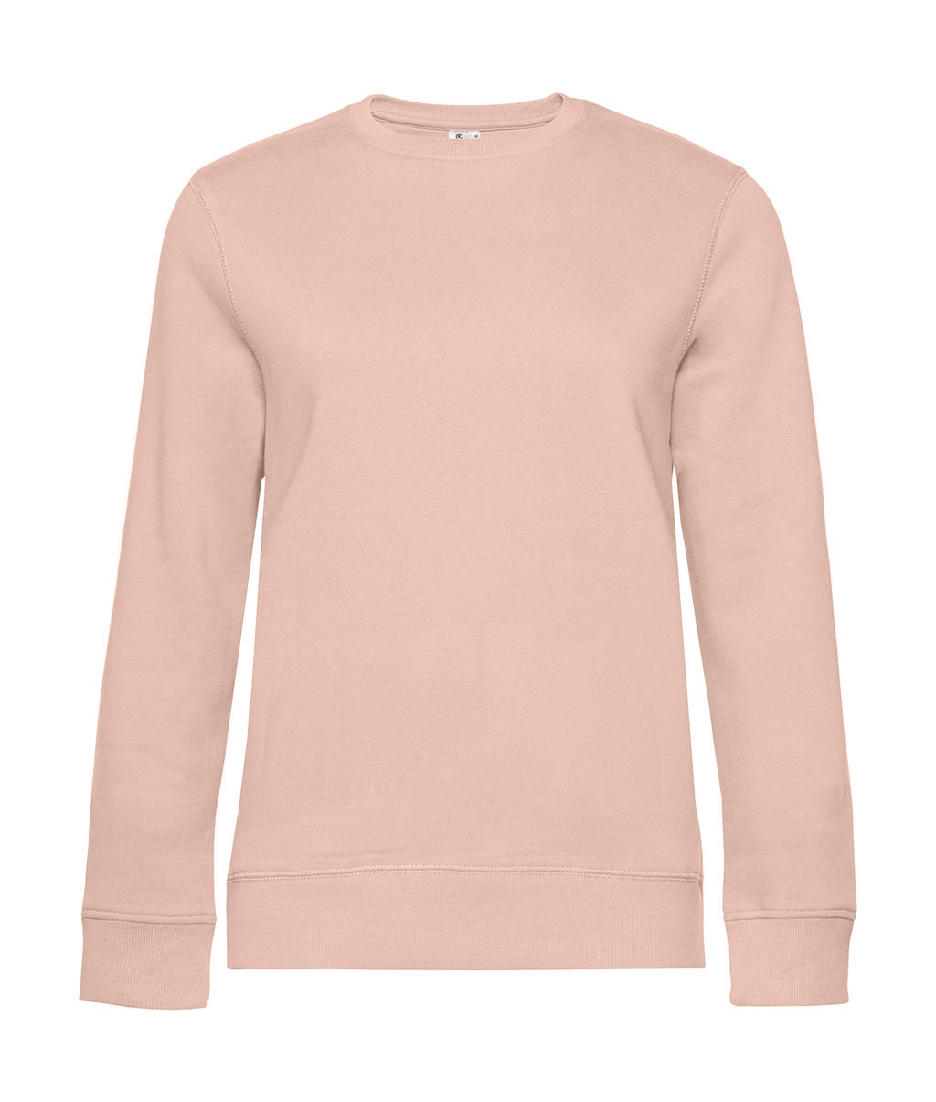 Γυναικείο Φούτερ WW01Q B & C Queen Crewneck Soft Rose
