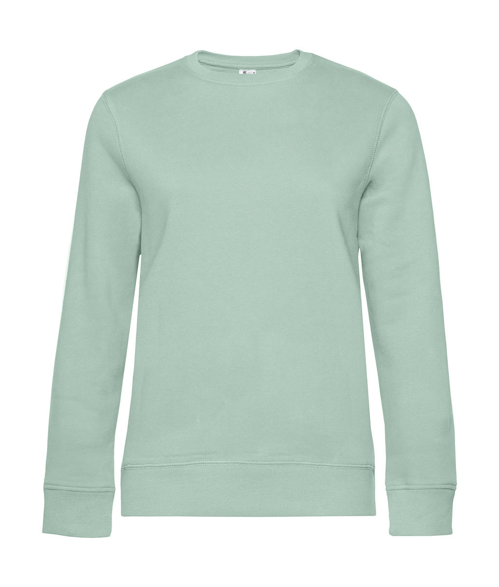 Γυναικείο Φούτερ WW01Q B & C Queen Crewneck Aqua Green