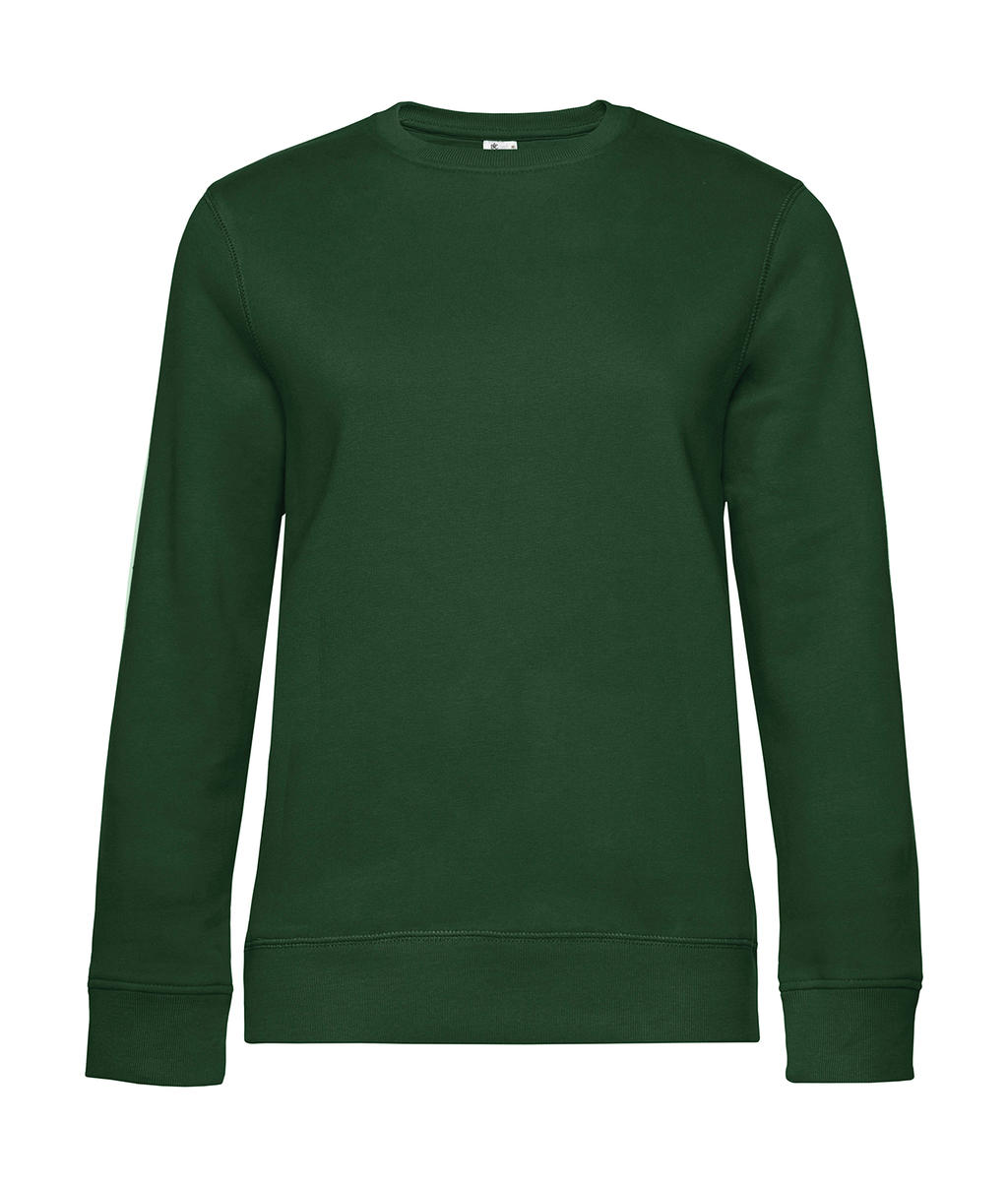 Γυναικείο Φούτερ WW01Q B & C Queen Crewneck Bottle Green