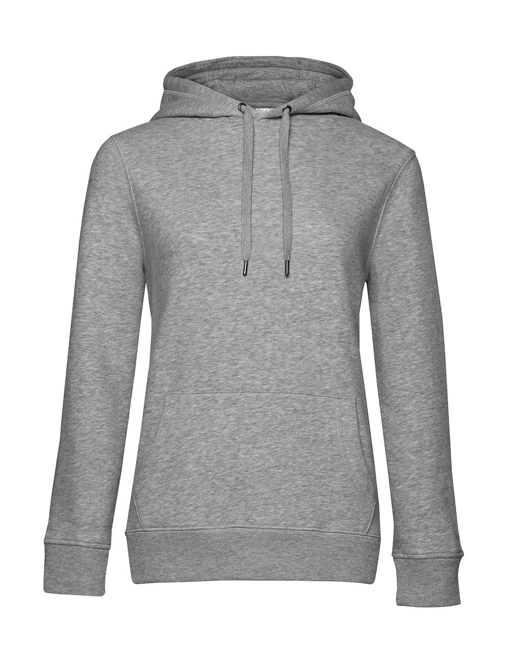 Γυναικείο Φούτερ με Κουκούλα WW02Q B & C Heather Grey