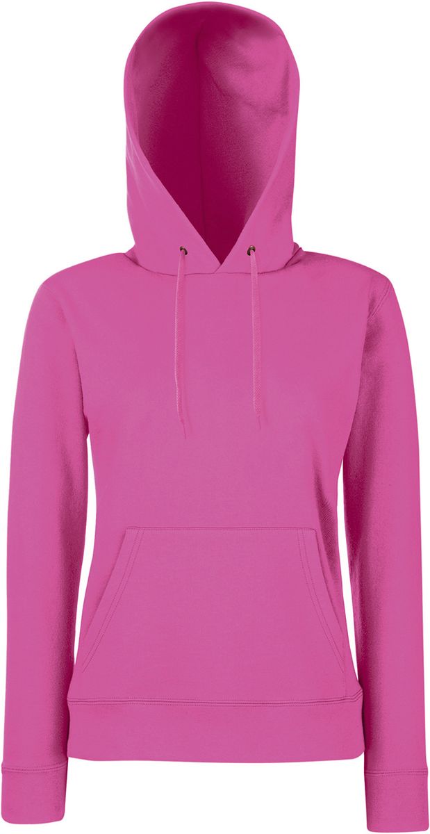 Γυναικείο Φούτερ με Κουκούλα 62-038-0 Fruit of the Loom Fuchsia