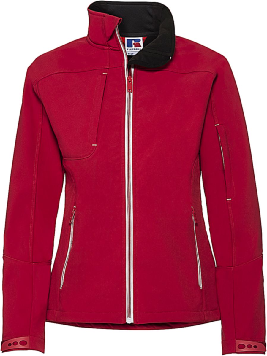 Γυναικείο Μπουφάν Softshell R-410F-0 Russell Europe Classic Red