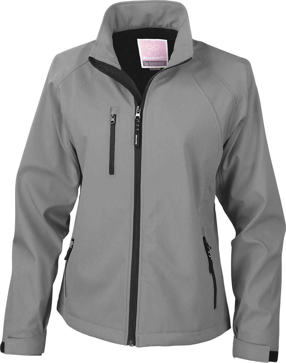 Γυναικείο Μπουφάν Softshell Base Layer R128F Result Silver Grey