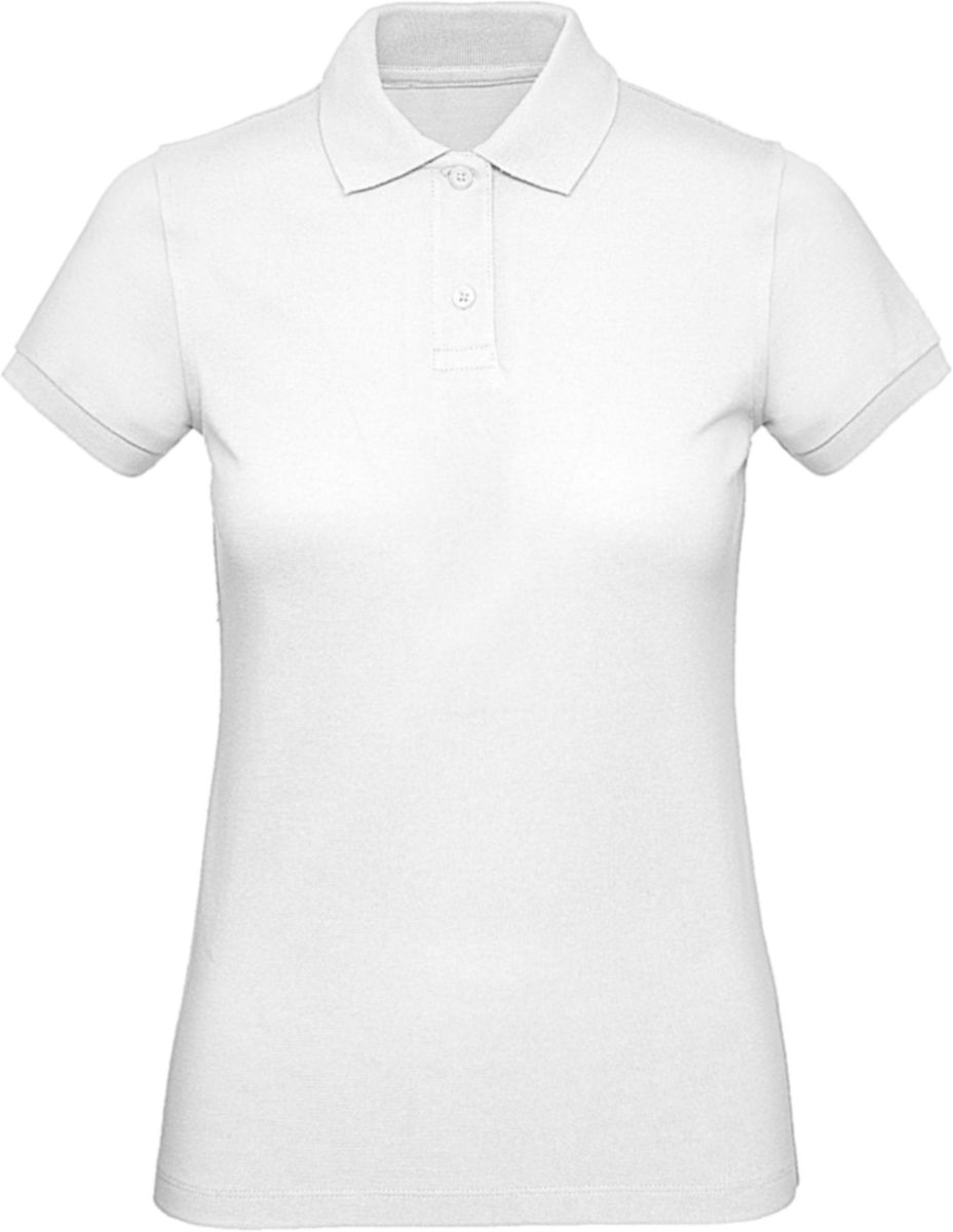 Γυναικείο Μπλουζάκι Polo PW440 B & C Inspire Organic White