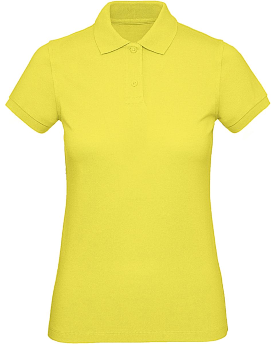 Γυναικείο Μπλουζάκι Polo PW440 B & C Inspire Organic Solar Yellow