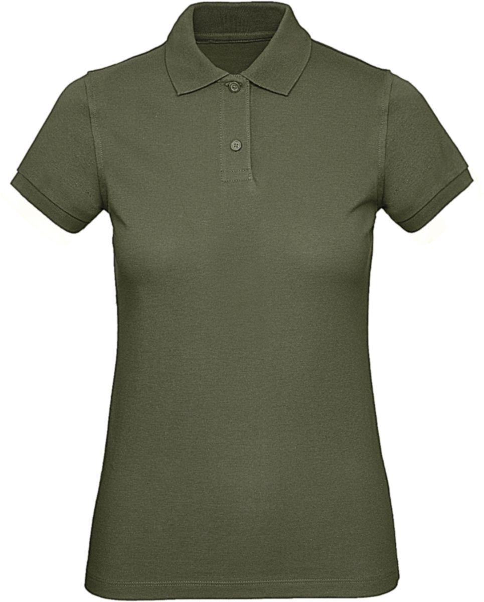 Γυναικείο Μπλουζάκι Polo PW440 B & C Inspire Organic Urban Khaki