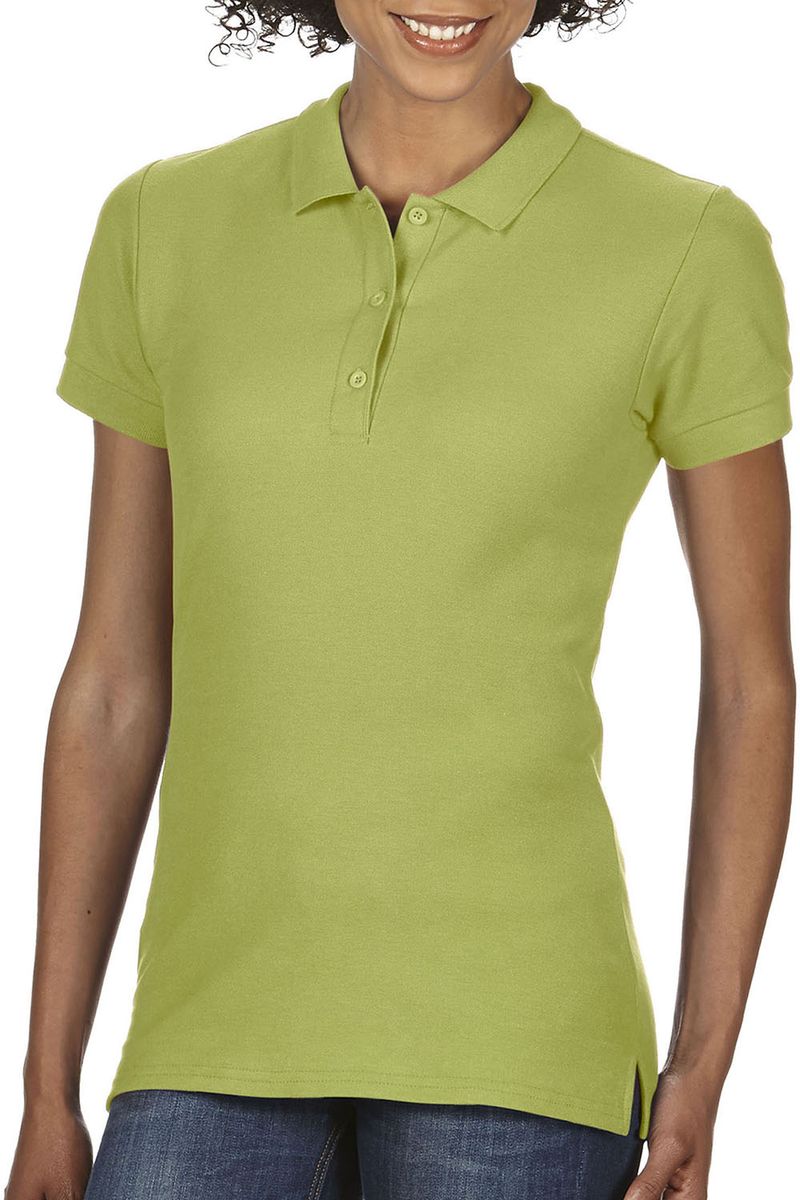 Γυναικεία Μπλούζα Polo 85800L Gildan Double Pique Premium Cotton Kiwi