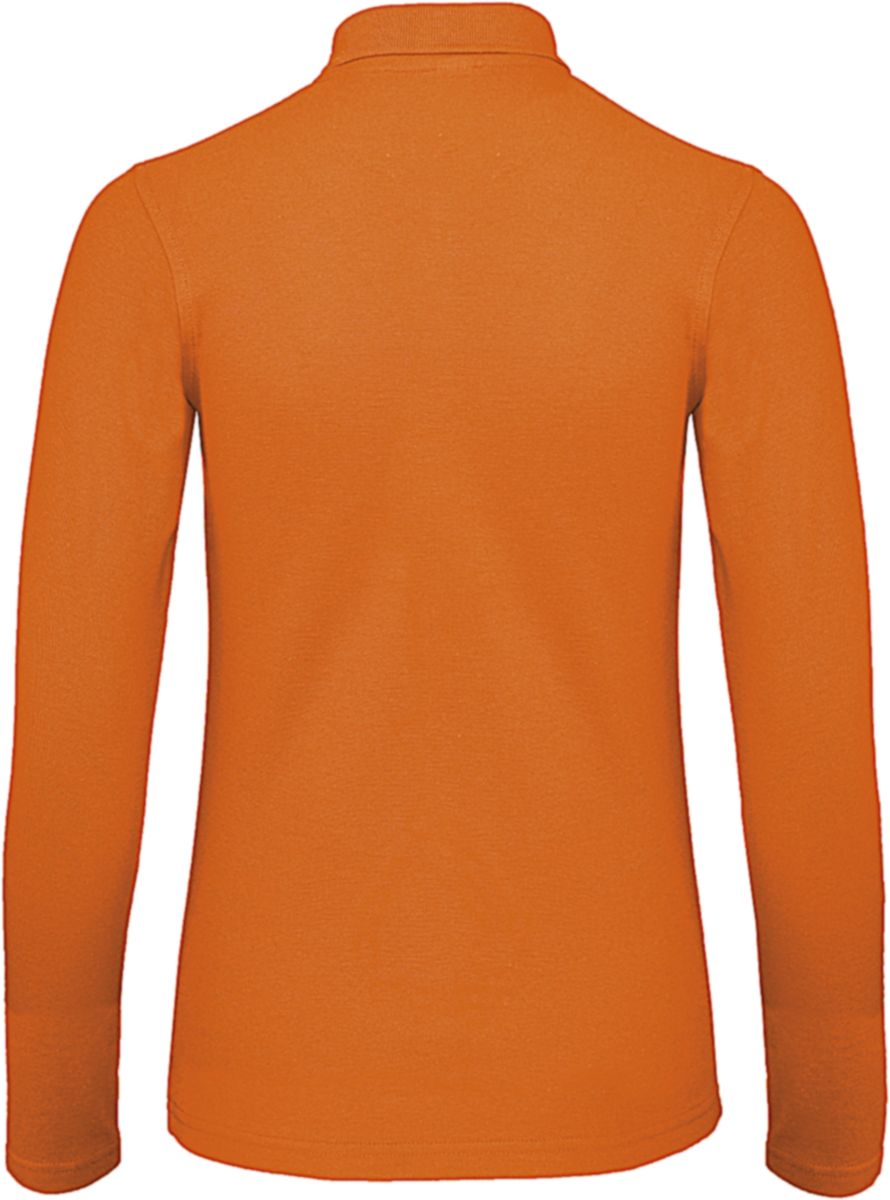 Μπλούζα Polo Γυναικεία Μακρυμάνικη PWI13 B & C ID.001 LSL Orange