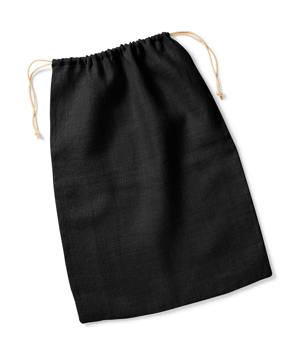 Τσάντα Πουγκί από Γιούτα W415 Westford Mill Black/Natural