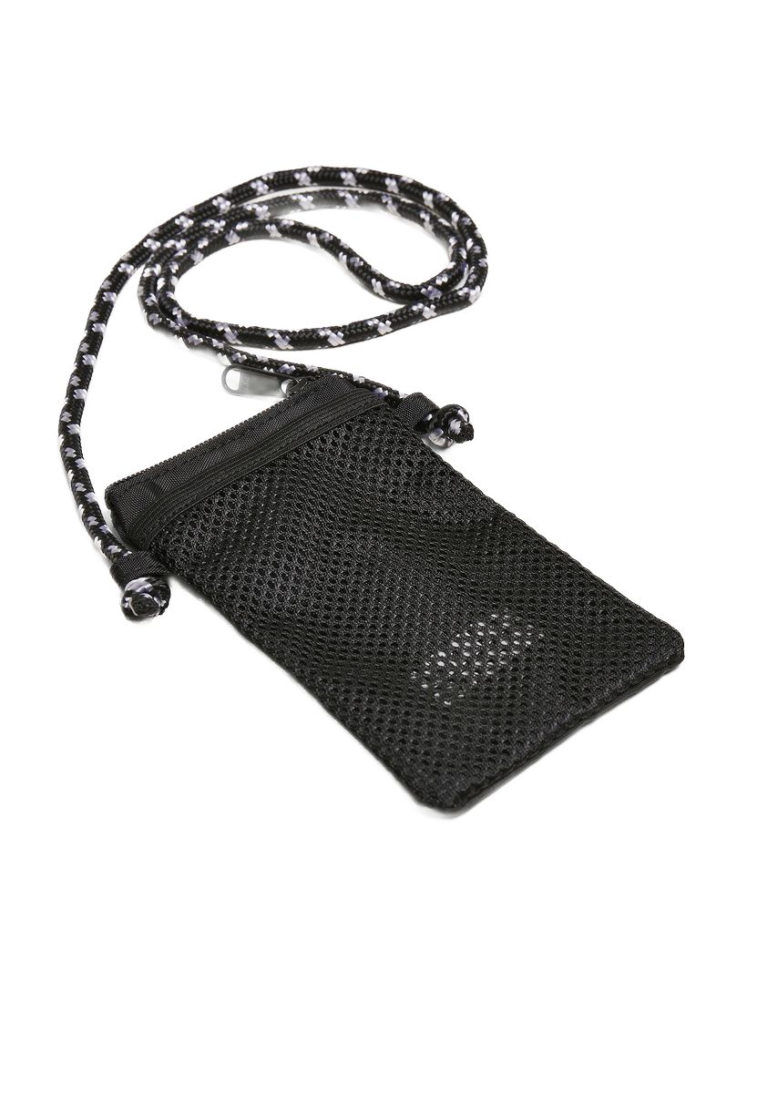 Recycled Polyester Neckpouch Urban Classics TB4287 Black one size