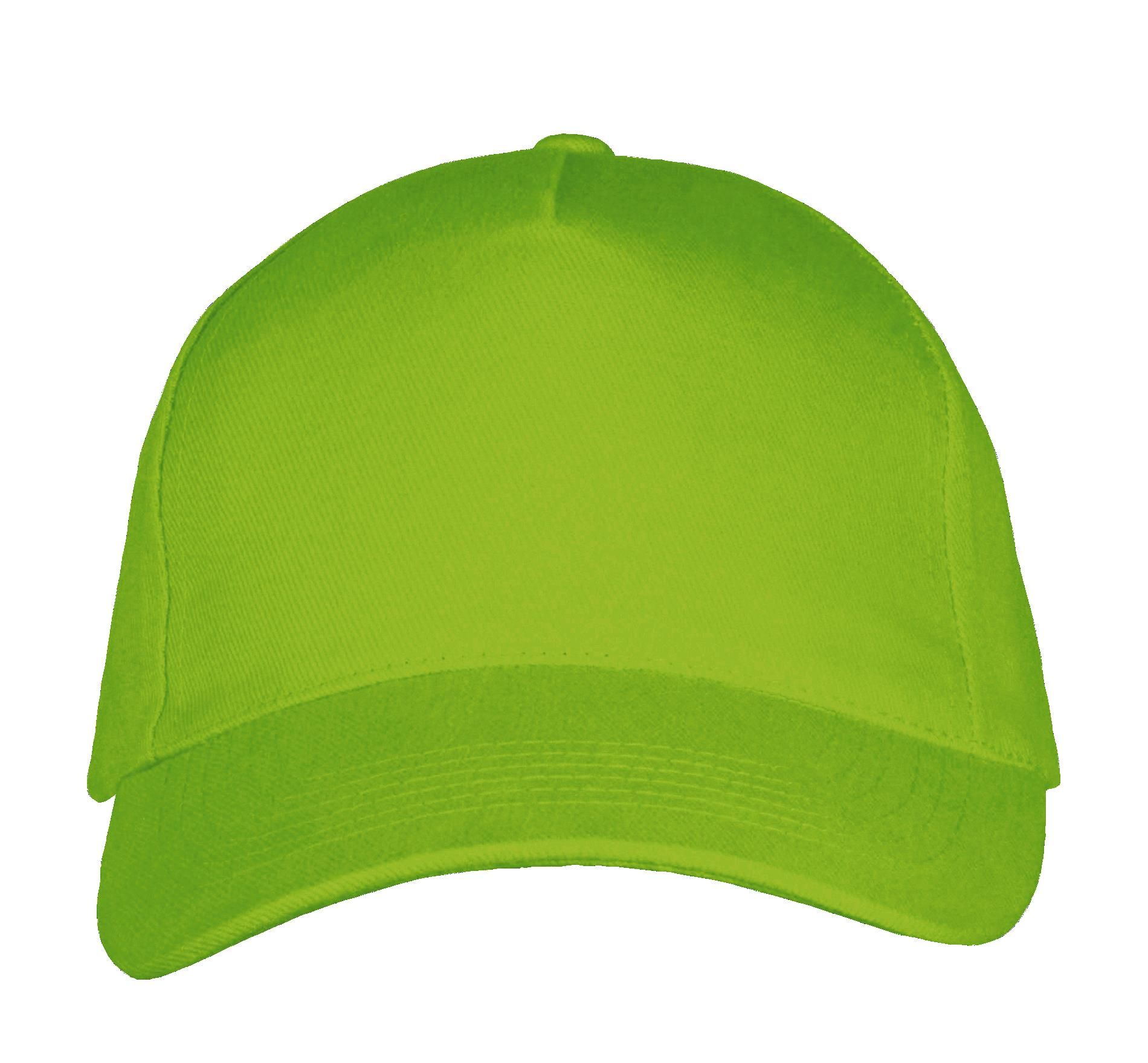 Πεντάφυλλο Καπέλο Jockey 00594 SOL'S Long Beach Lime