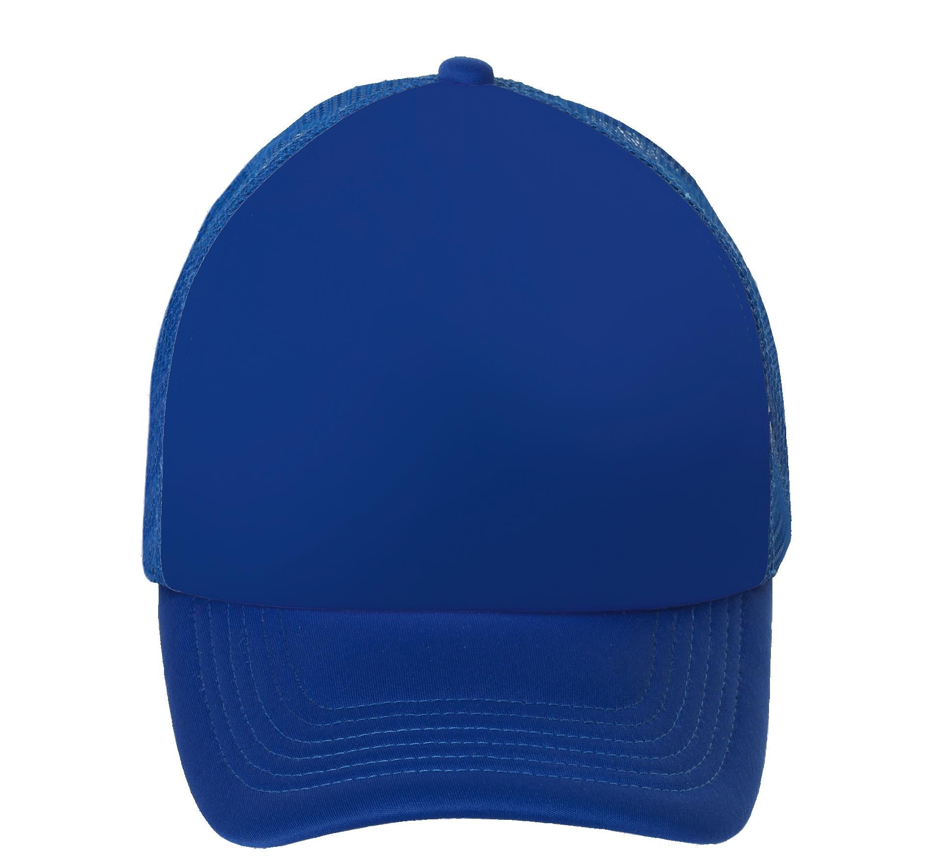Πεντάφυλλο Καπέλο Trucker 01668 Sol's Bubble Royal Blue