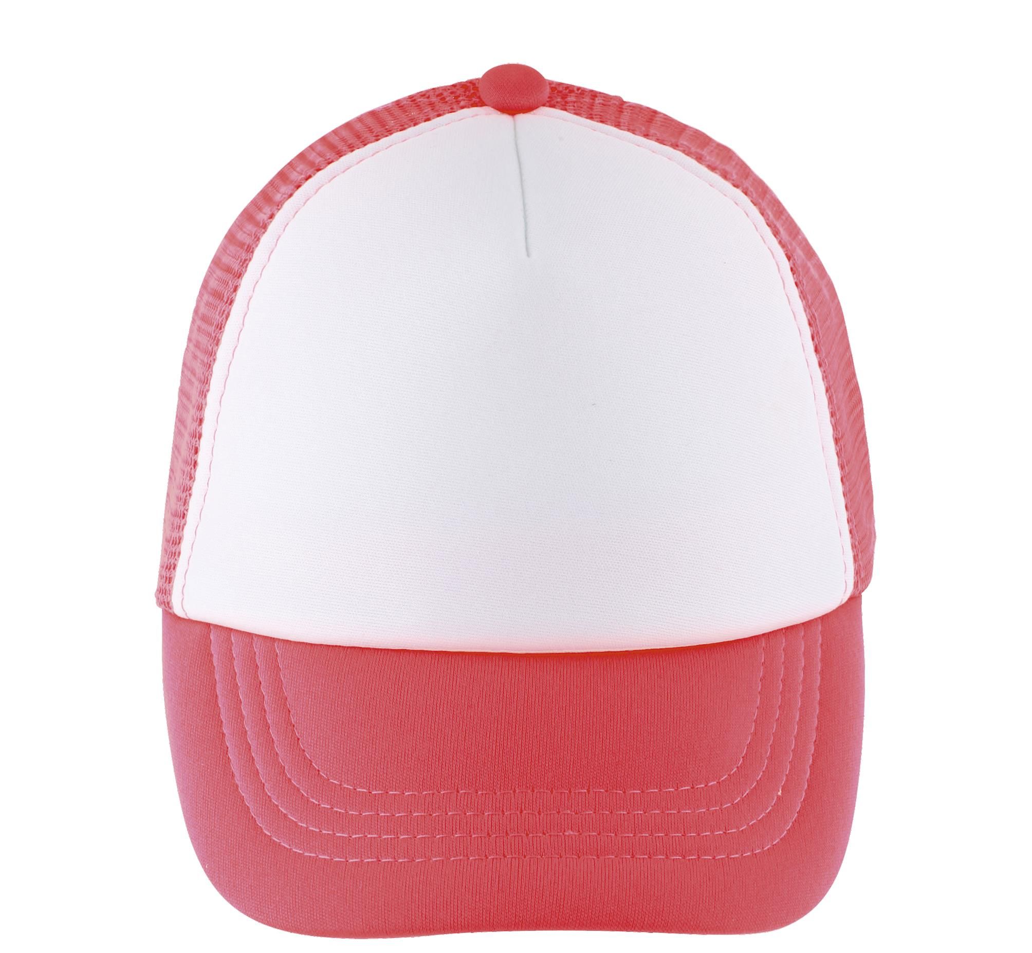 Παιδικό Καπέλο Trucker 03091 SOL'S Bubble Kids White/Neon Coral