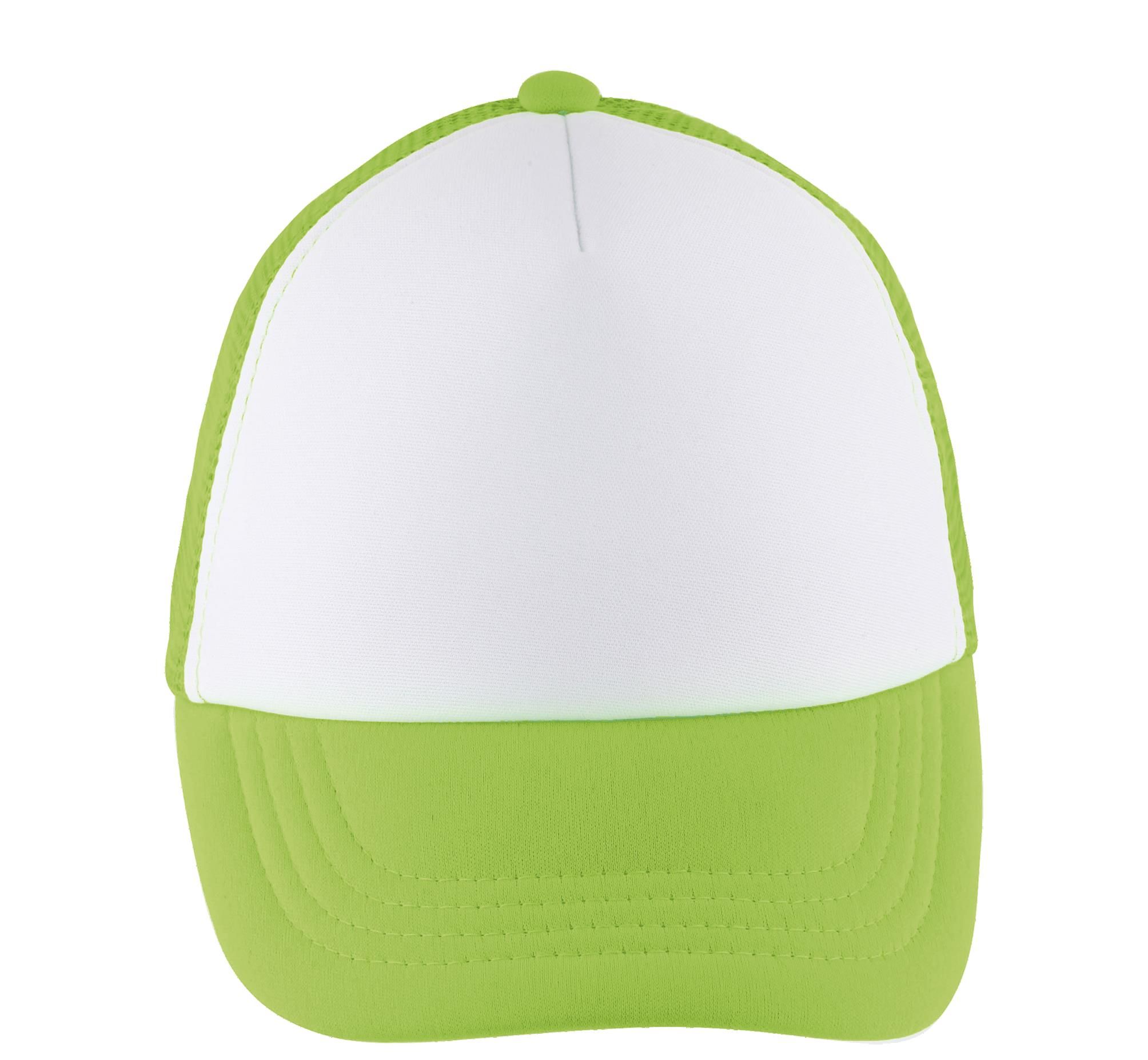 Παιδικό Καπέλο Trucker 03091 SOL'S Bubble Kids White/Neon Green