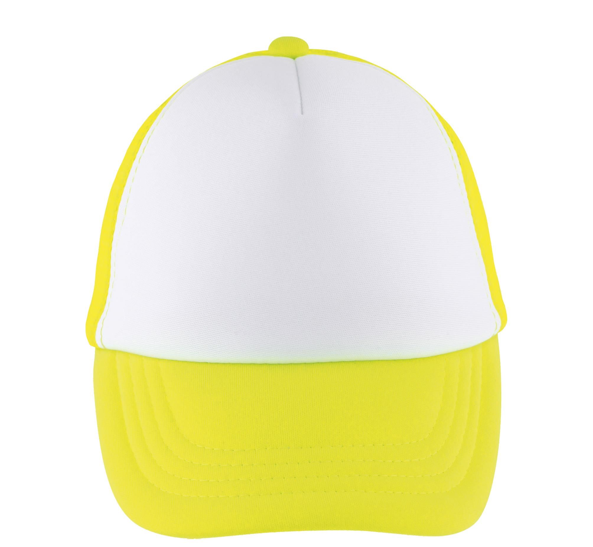 Παιδικό Καπέλο Trucker 03091 SOL'S Bubble Kids White/Neon Yellow