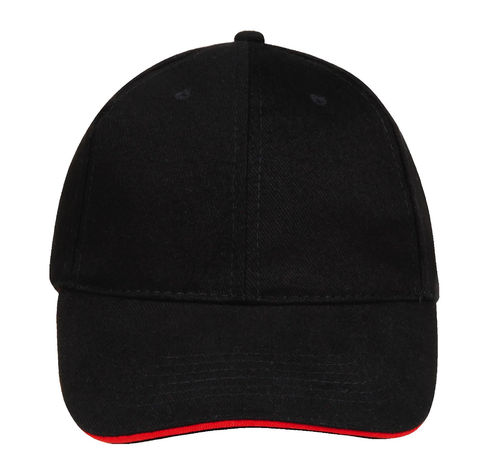 Καπέλο Jockey 88100 SOL'S Buffalo Black/Red