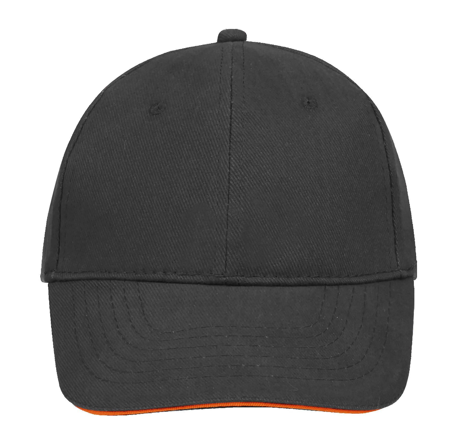 Καπέλο Jockey 88100 SOL'S Buffalo Dark Grey/Orange