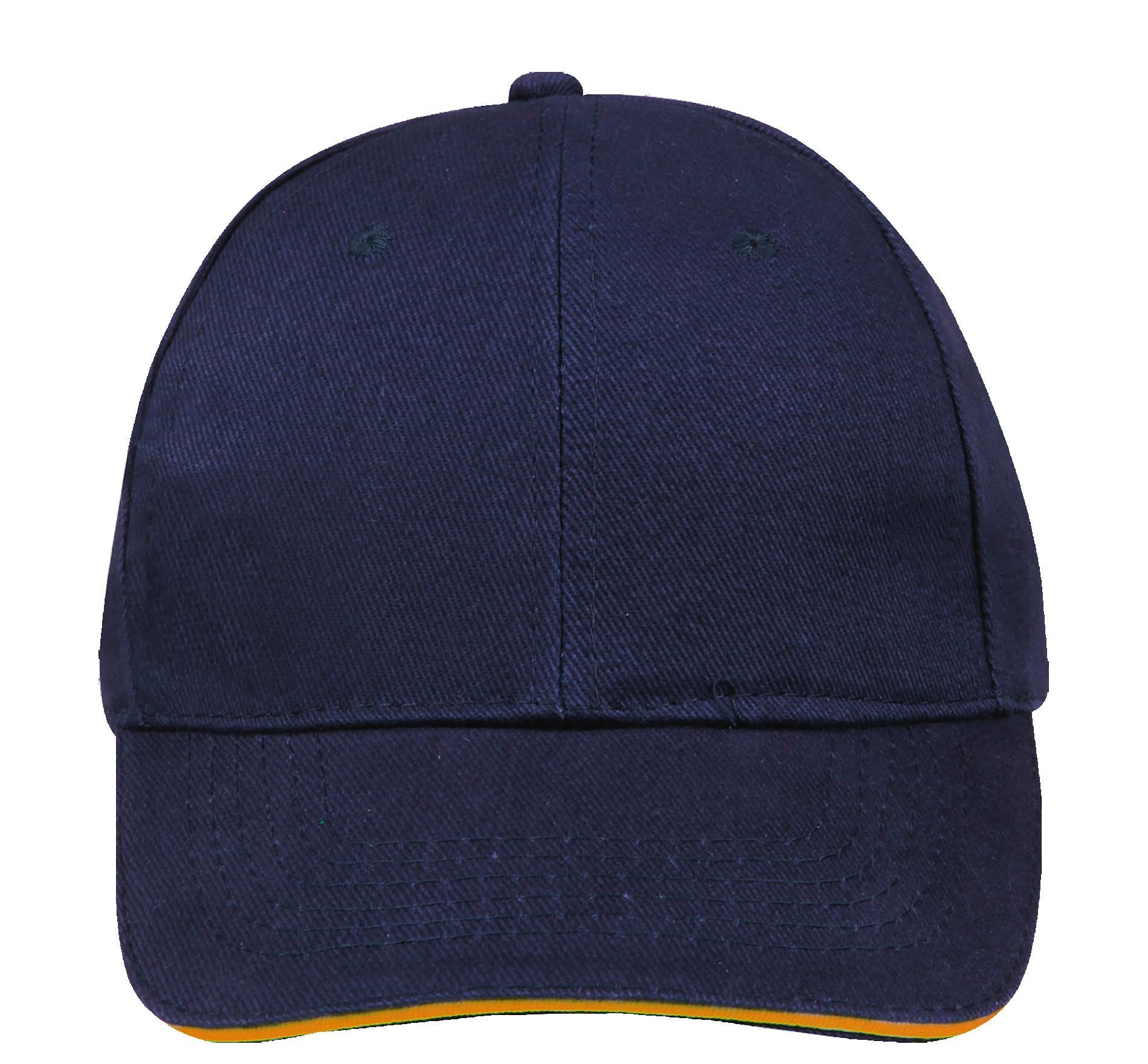 Καπέλο Jockey 88100 SOL'S Buffalo French Navy/Neon Πορτοκαλί