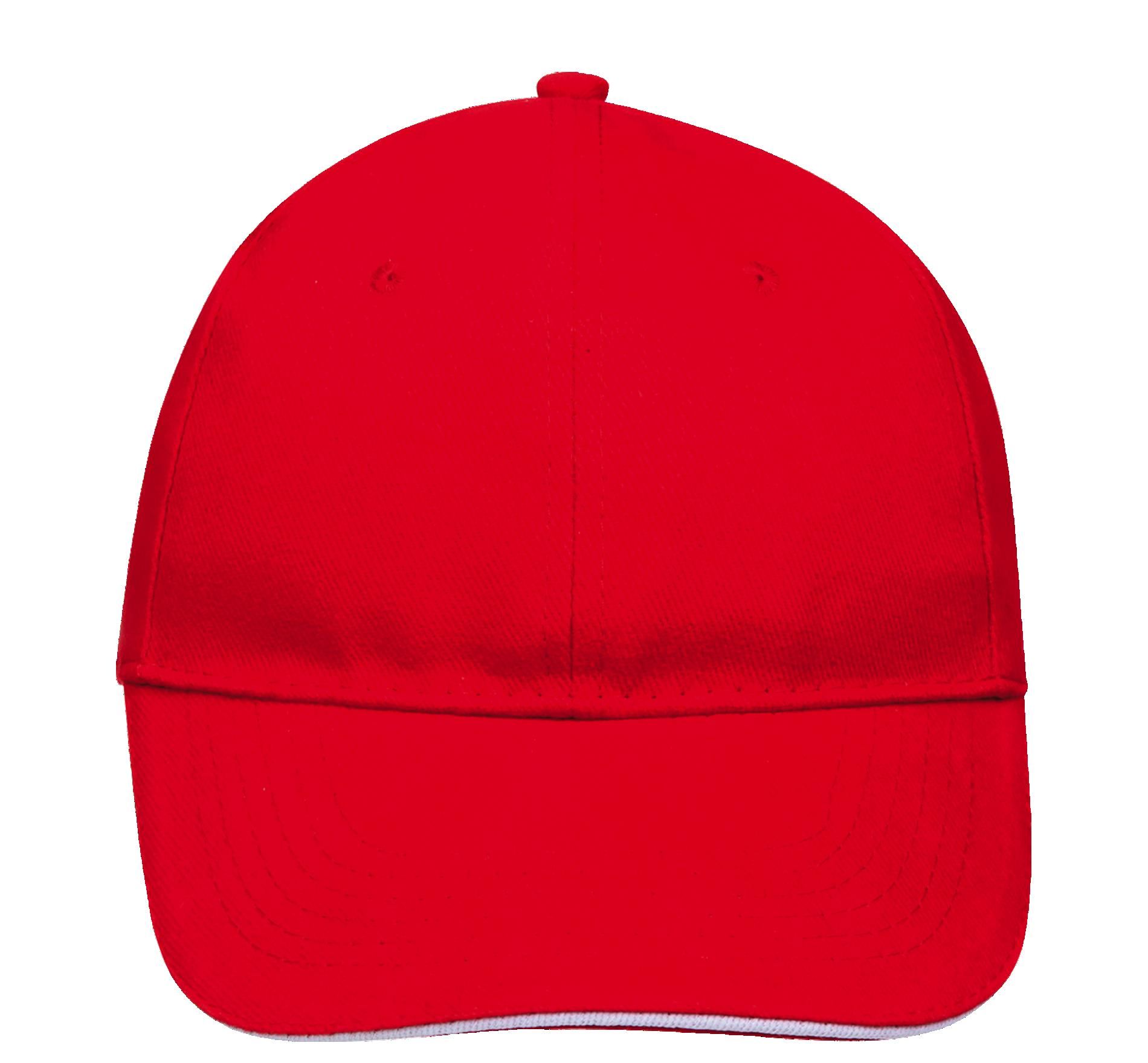 Καπέλο Jockey 88100 SOL'S Buffalo Red/White