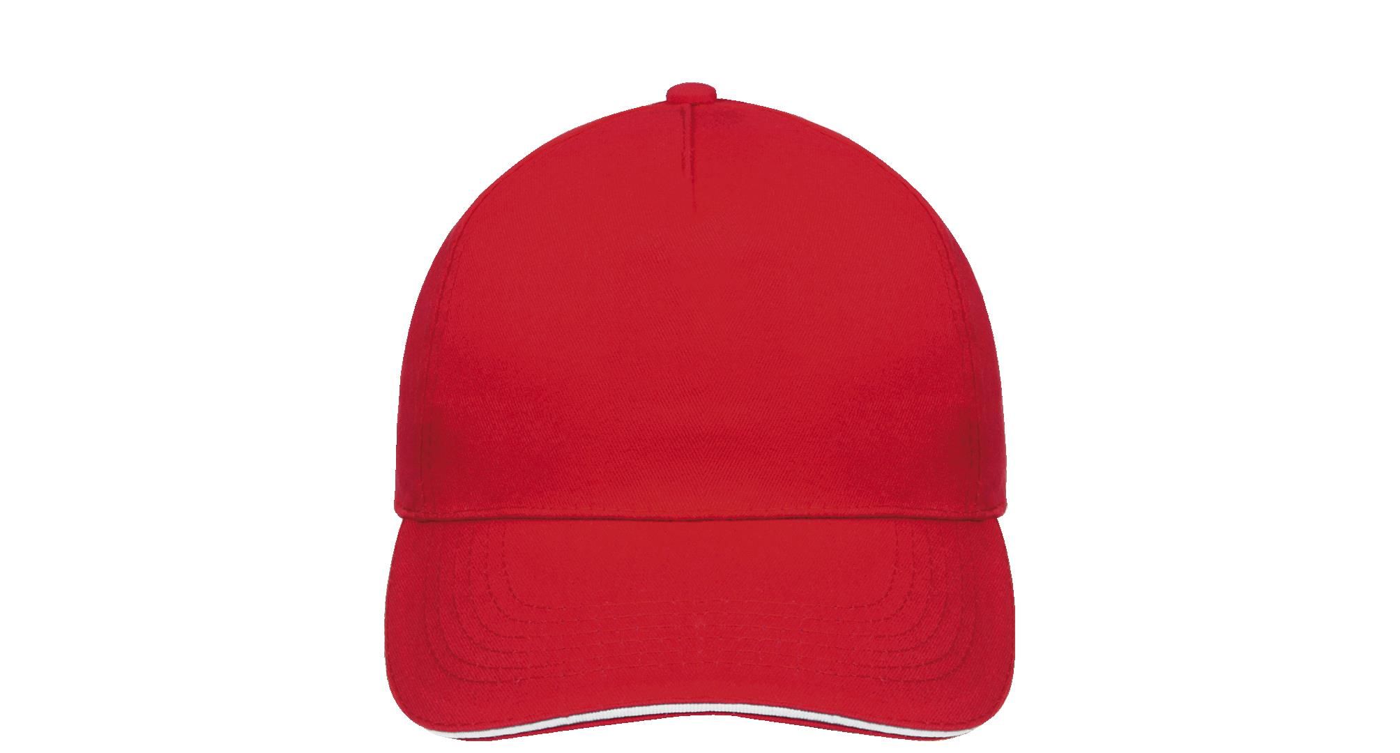 Πεντάφυλλο Καπέλο 88110 SOL'S Sunny Red/White