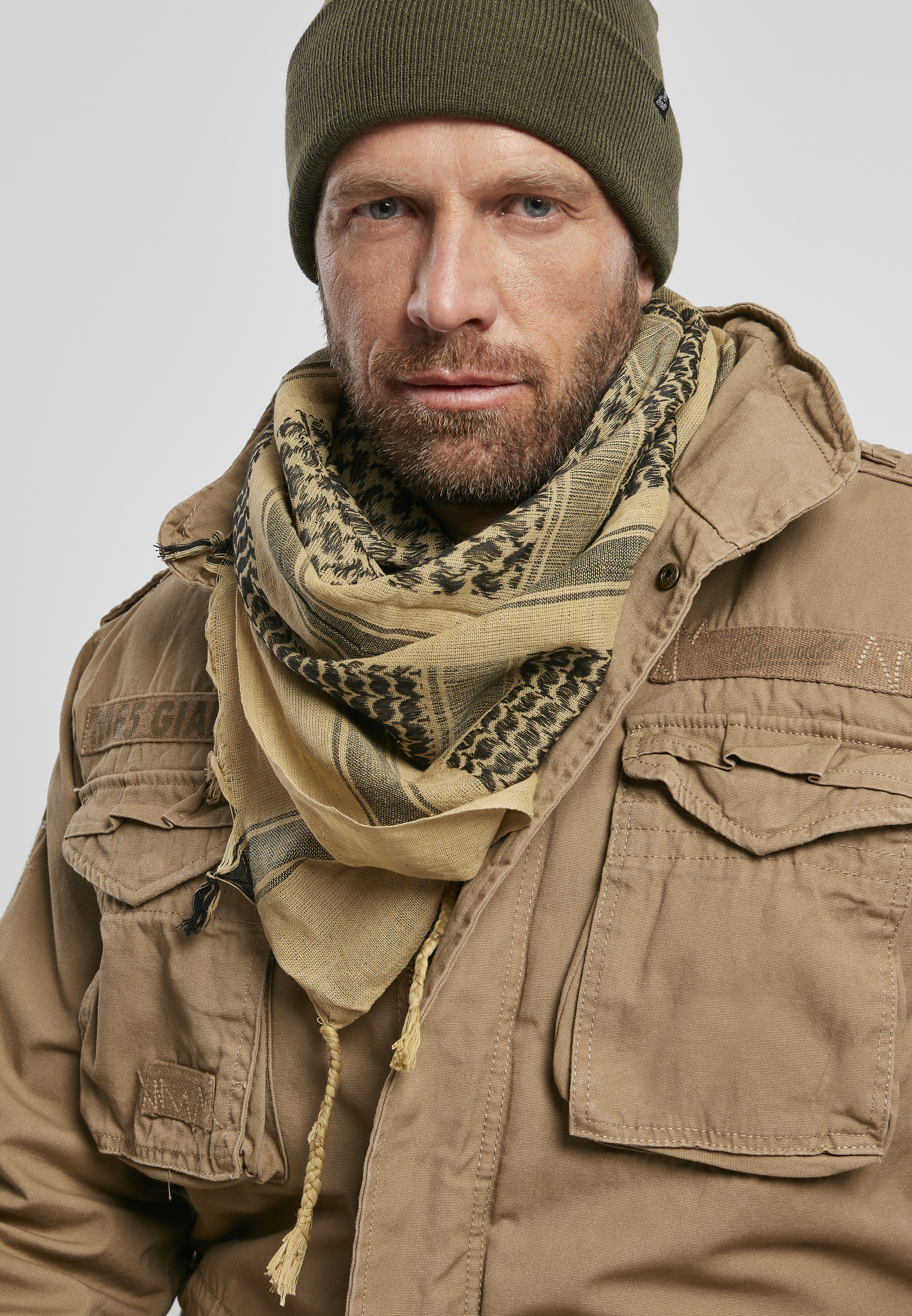 Μαντήλι Shemag Scarf BD7009 Brandit Khaki/Black