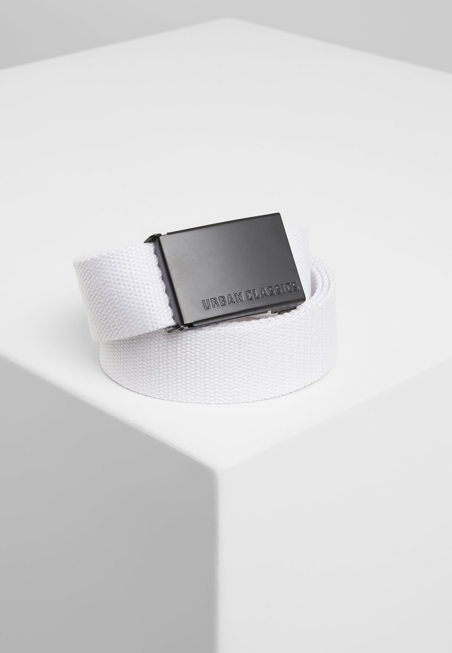 Ζώνη Canvas TB305 Urban Classics White/Black