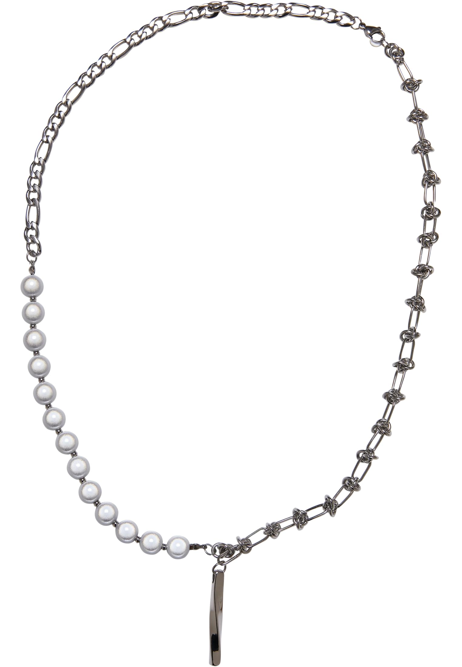 Mars Various Chain Necklace Urban Classics TB5841-00473 silver
