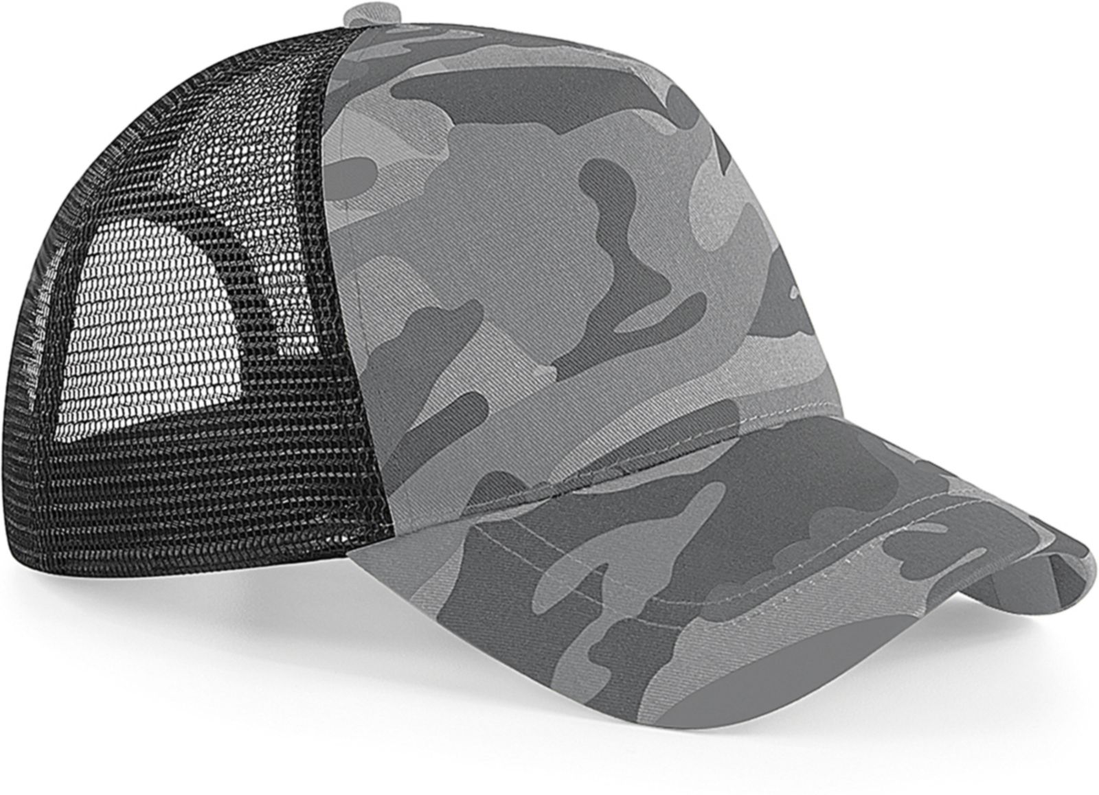 Καπέλο Snapback Trucker B694 Beechfield Camo Arctic Camo