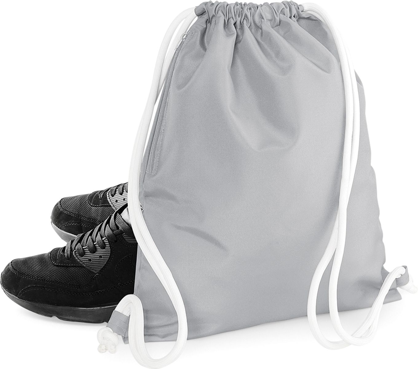 Σακίδιο Πλάτης με Κορδόνι BG110 Bagbase Light Grey