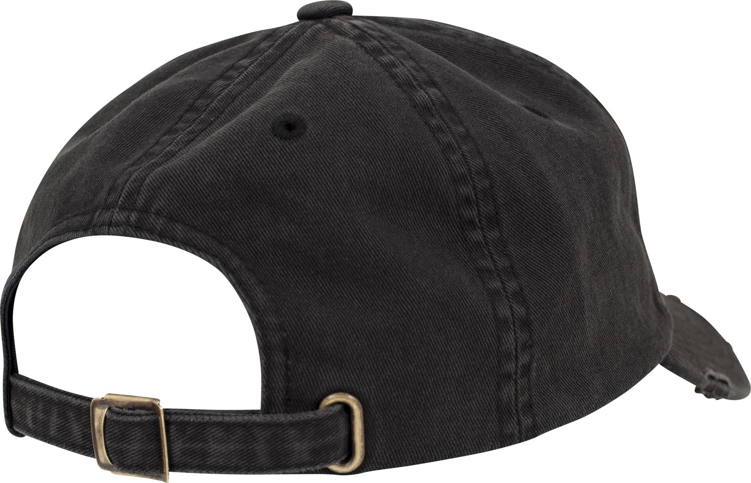 Καπέλο Low Profile Destroyed 6245Dc Flexfit Black αξεσουάρ Καπέλα Simple Wear