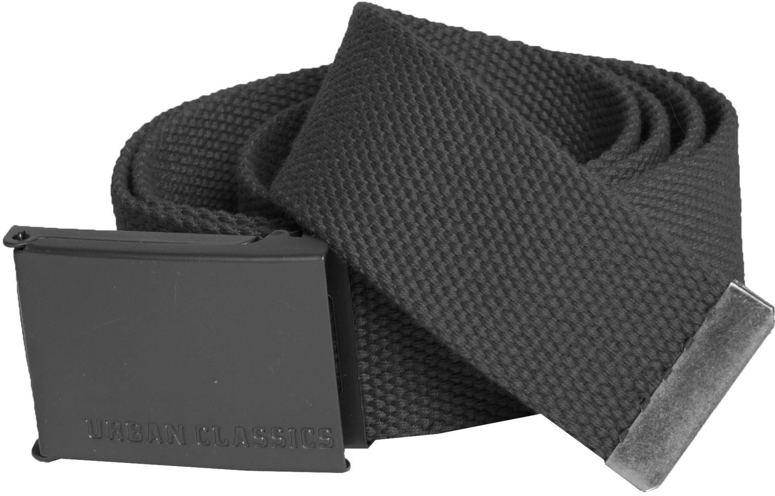 Ζώνη Ιμάντας TB305 Urban Classics Canvas Charcoal