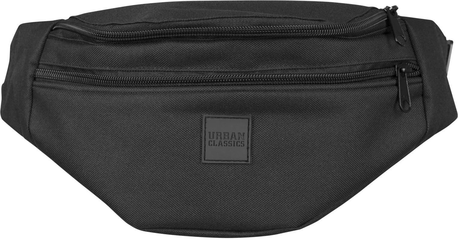 Τσαντάκι μέσης με δύο θήκες Urban Classics TB1692 Black/Black
