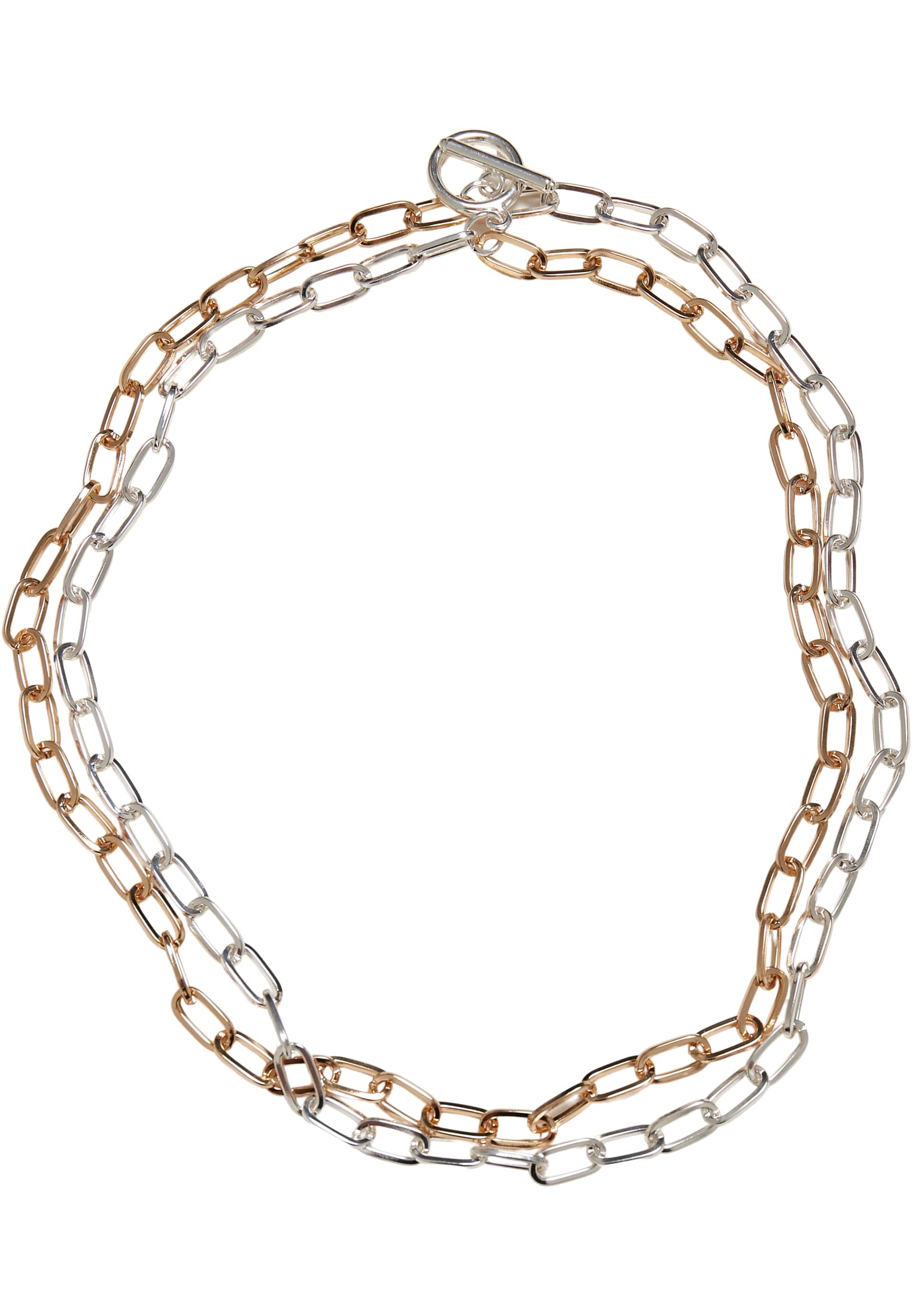 Bicolor Layering Necklace Urban Classics TB5157-03176 gold/silver