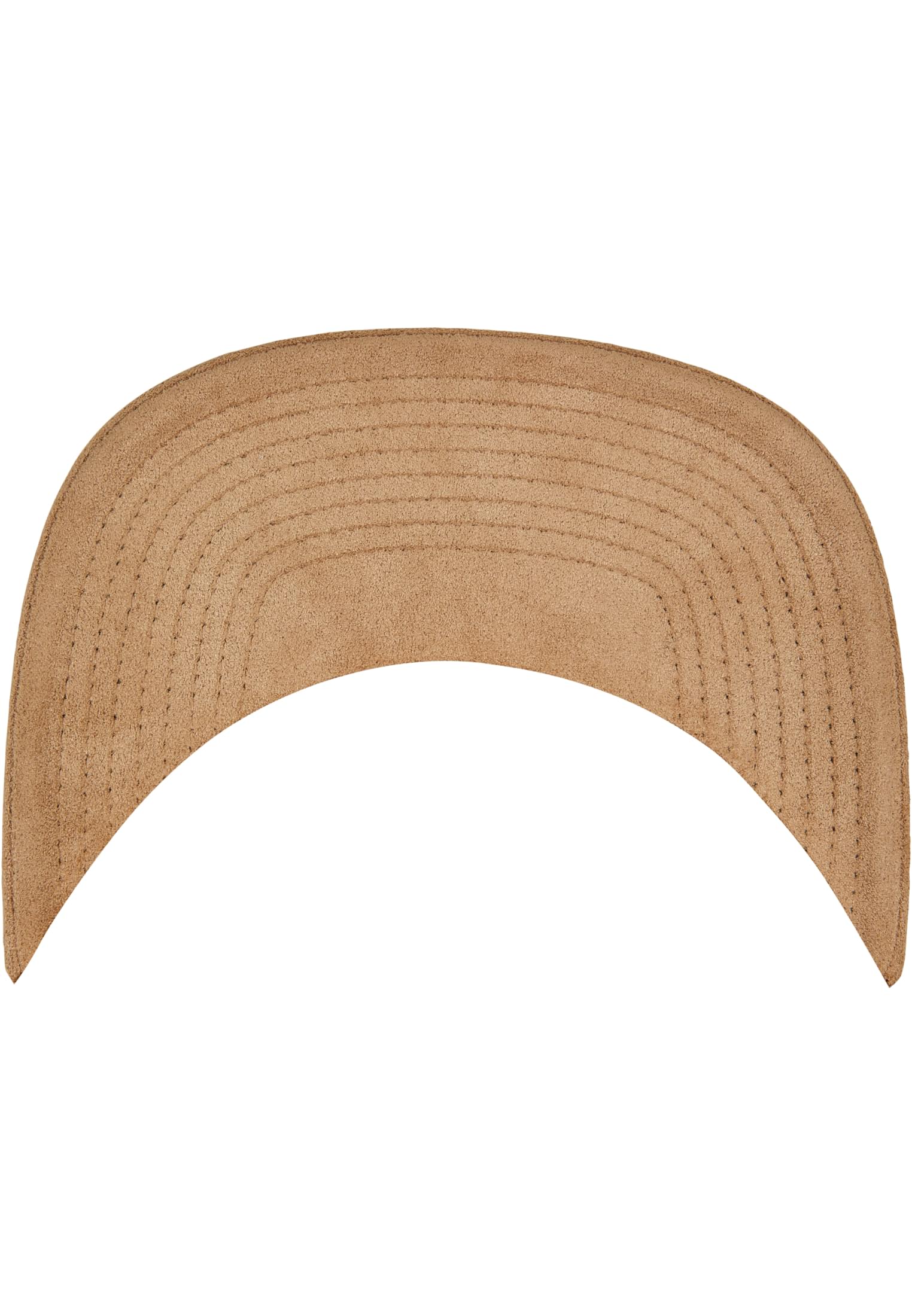 Καπέλο Snapback 6089Su-00472 Flexfit Suede Leather Khaki αξεσουάρ Καπέλα Simple Wear