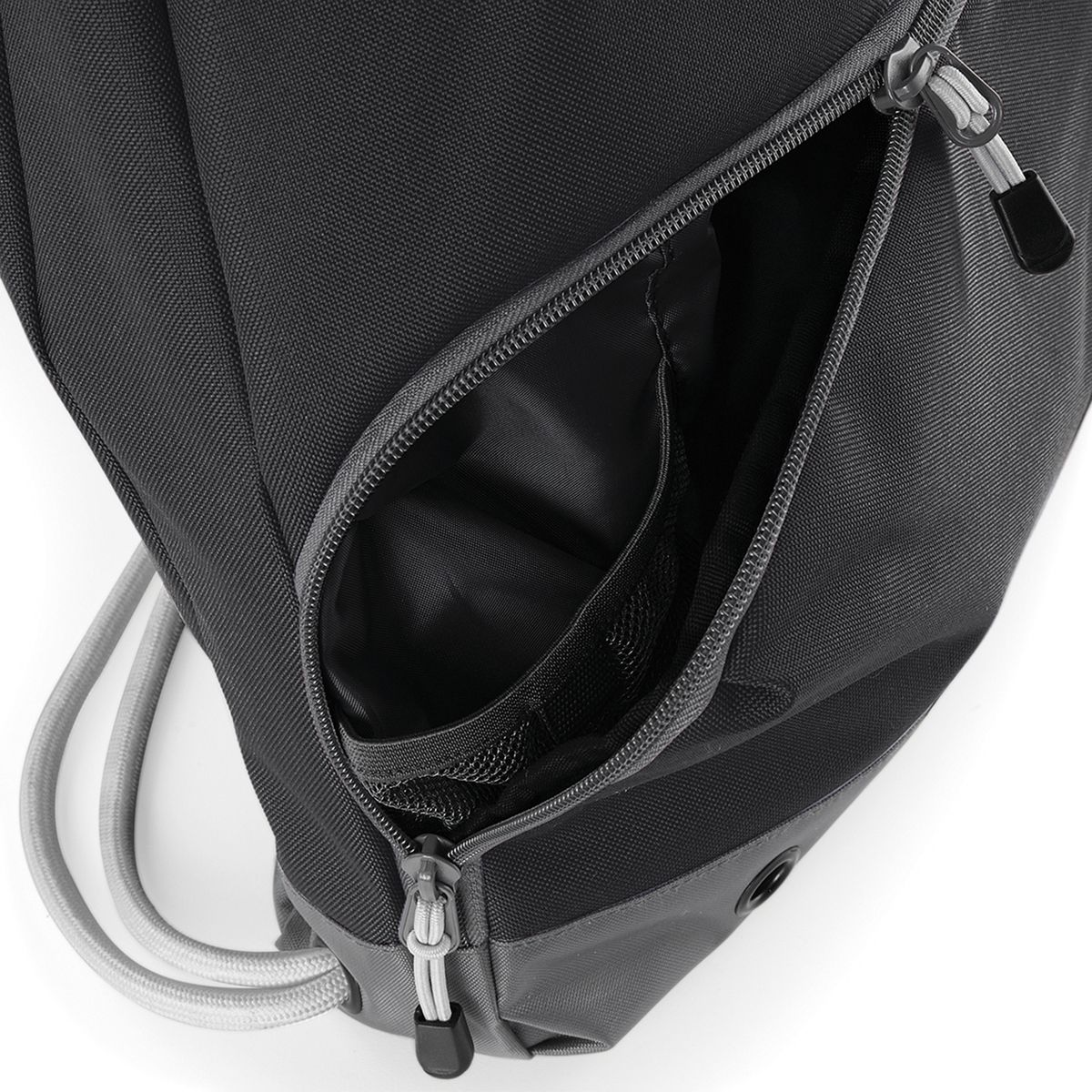 Σάκος Γυμναστικής με Κορδόνι Bg542 Bagbase Black Είδη Ταξιδιου Τσάντες Πλάτης Simple Wear