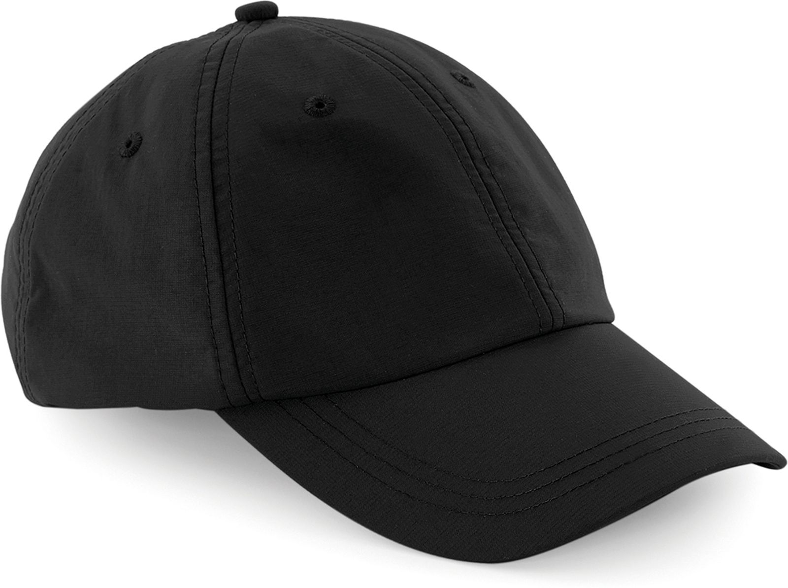 Καπέλο Outdoor B187 Beechfield 6φυλλο Taslan Black