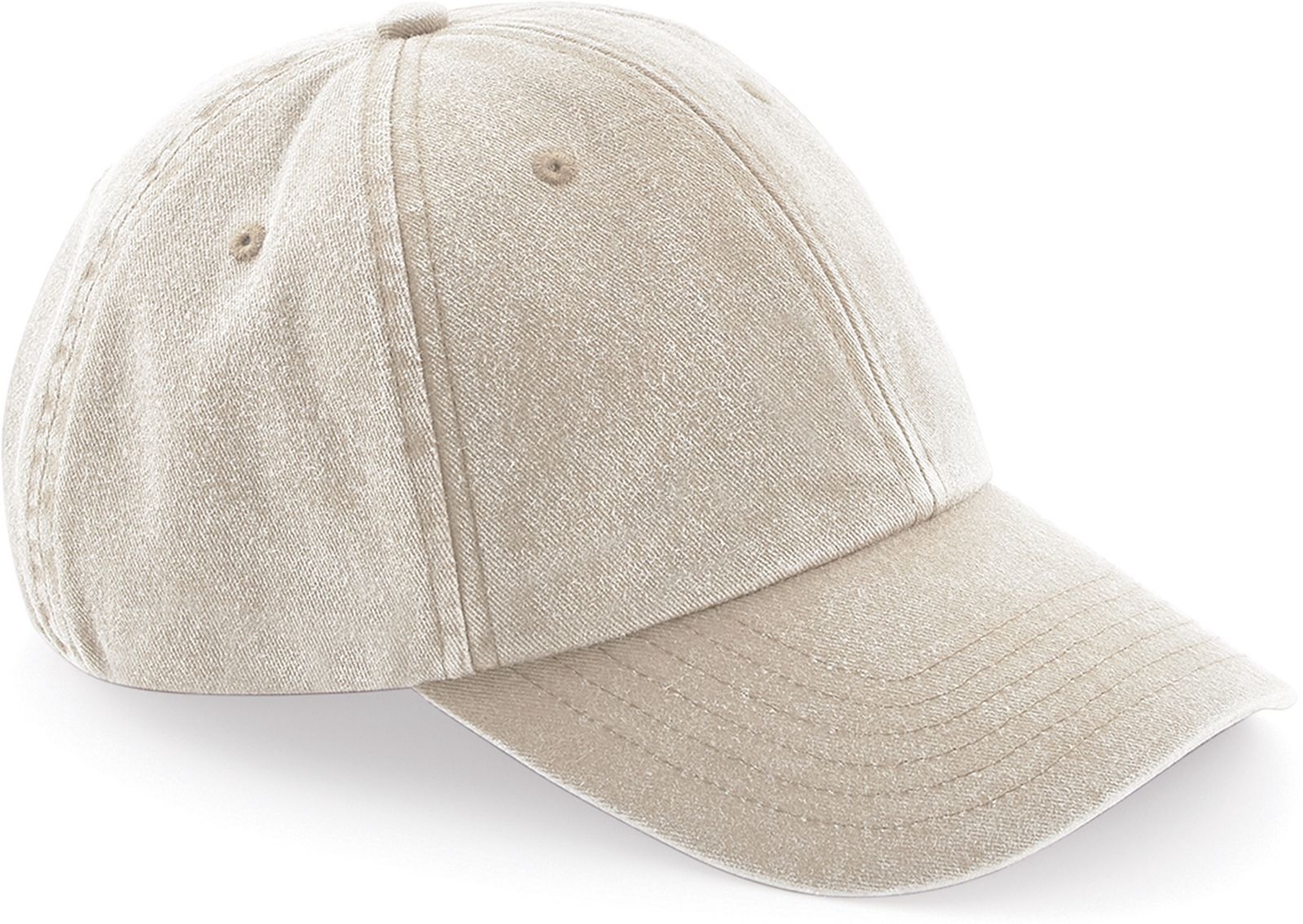 Καπέλο Jockey B655 Beechfield Low Profile Vintage Vintage Stone