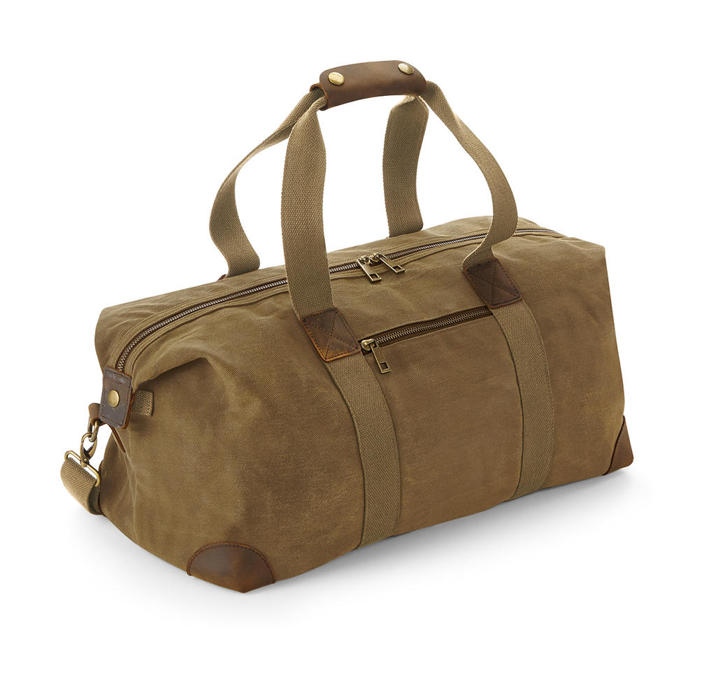 Τσάντα Holdall QD650 Quadra Heritage Waxed Canvas Desert Sand