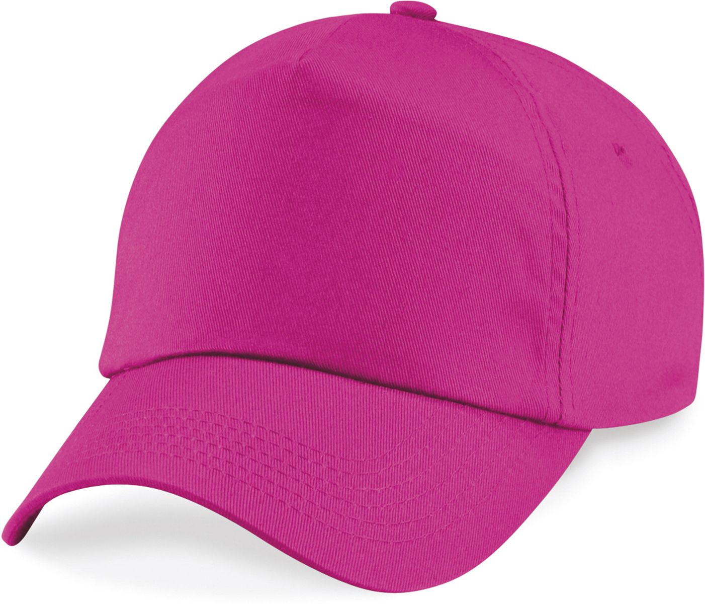 Παιδικό Καπέλο B10b Beechfield Πεντάφυλλο Junior Fuchsia