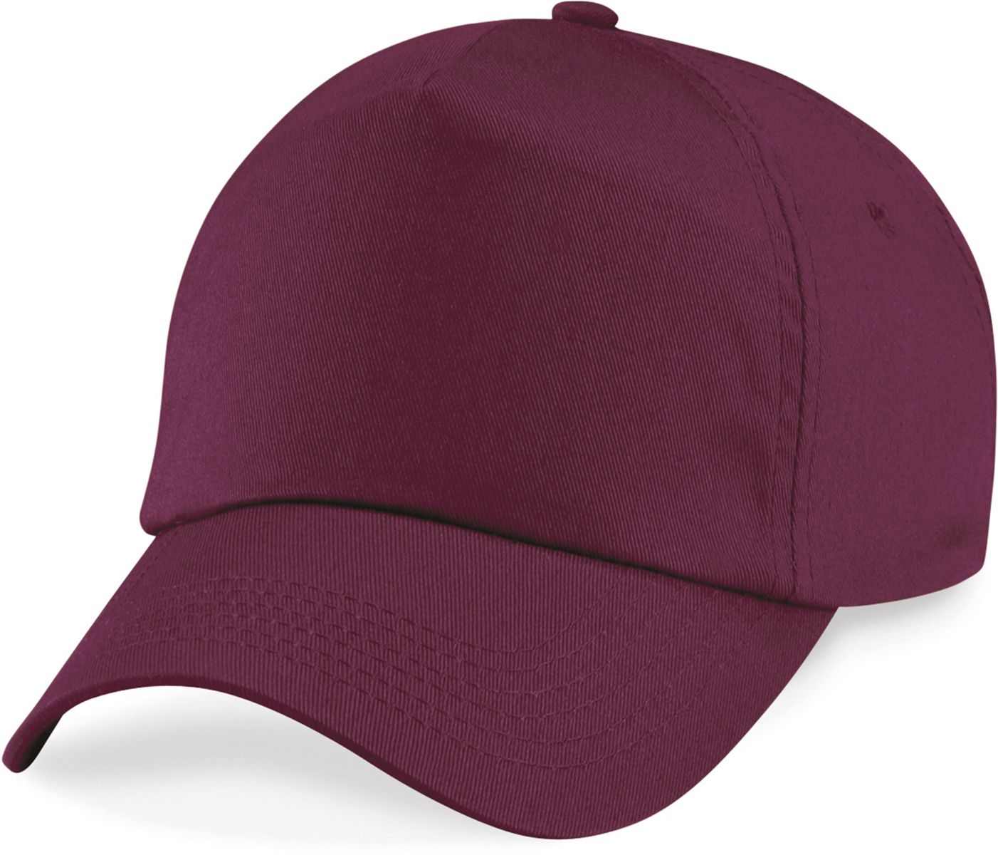 Παιδικό Καπέλο B10b Beechfield Πεντάφυλλο Junior Burgundy