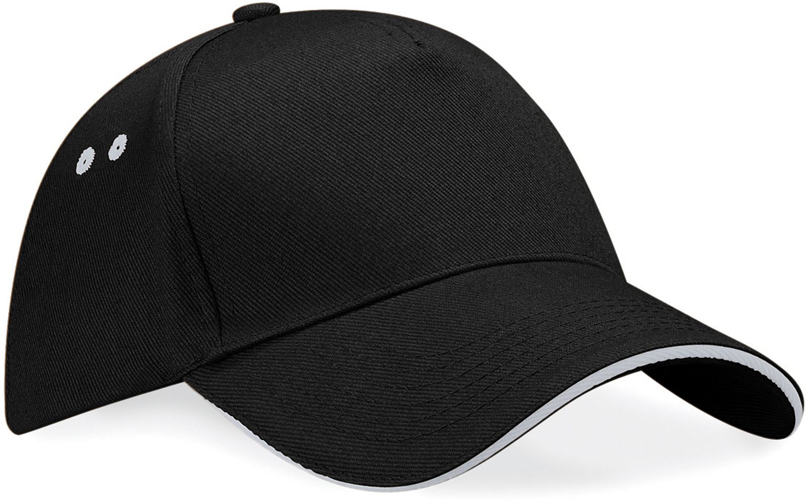 Πεντάφυλλο Καπέλο Sandwich Peak B15c Beechfield Black/Light Grey