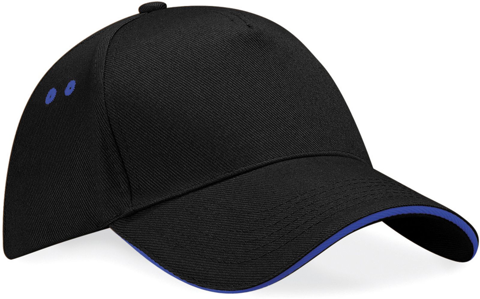 Πεντάφυλλο Καπέλο Sandwich Peak B15c Beechfield Black/Bright Royal