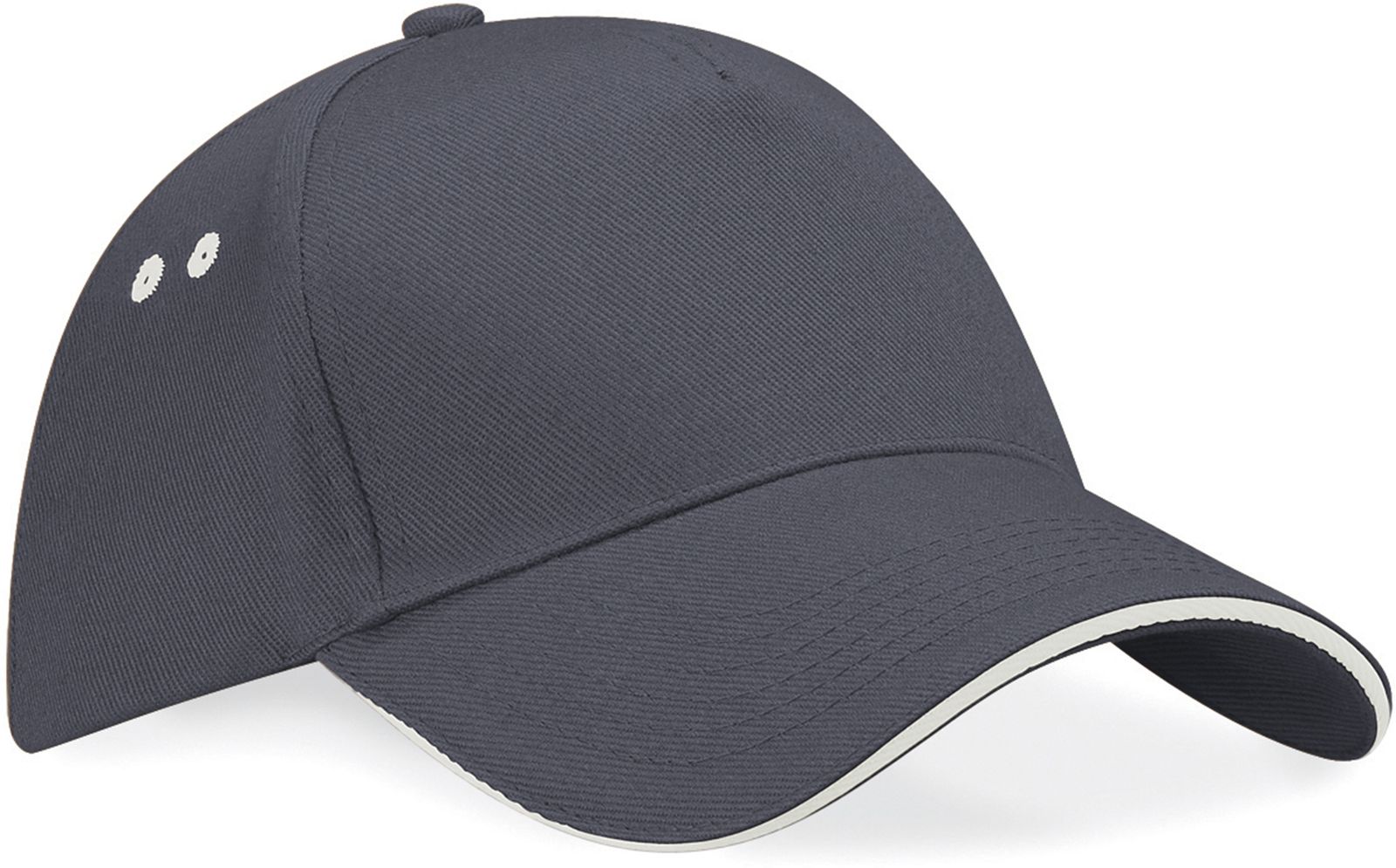 Πεντάφυλλο Καπέλο Sandwich Peak B15c Beechfield Graphite Grey/Oyster Grey