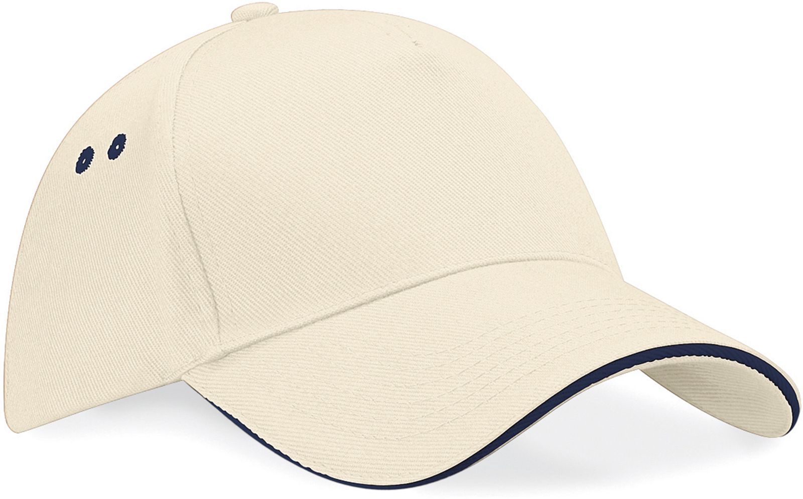 Πεντάφυλλο Καπέλο Sandwich Peak B15c Beechfield Putty/French Navy