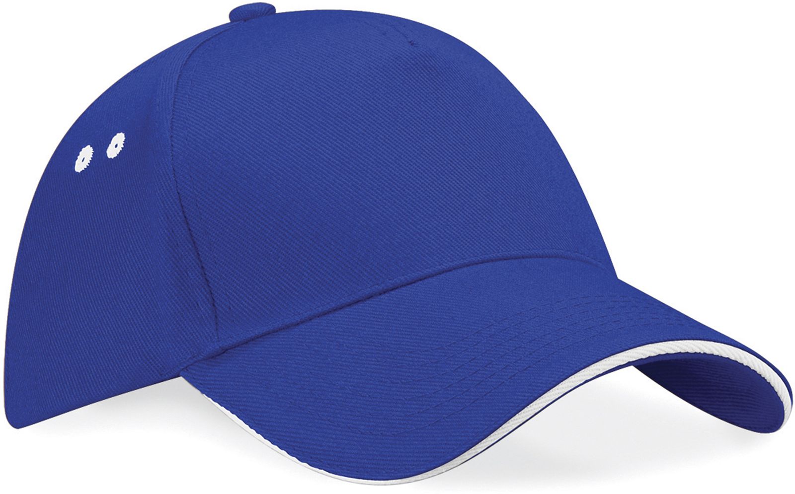 Πεντάφυλλο Καπέλο Sandwich Peak B15c Beechfield Bright Royal/White