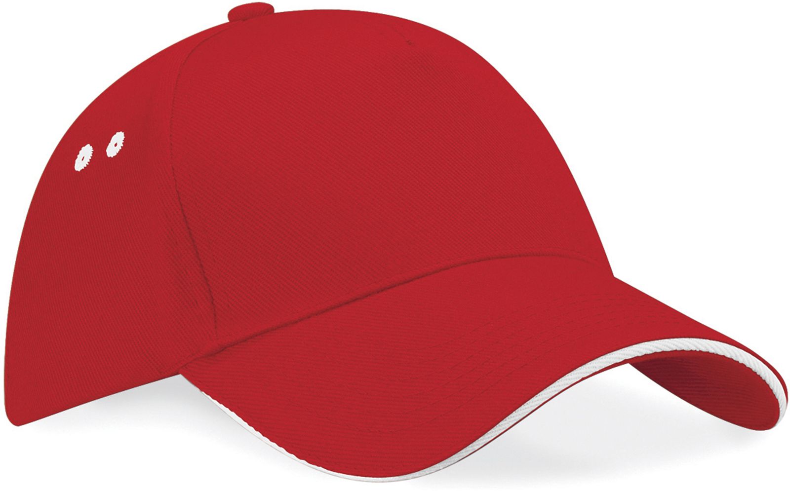 Πεντάφυλλο Καπέλο Sandwich Peak B15c Beechfield Classic Red/White