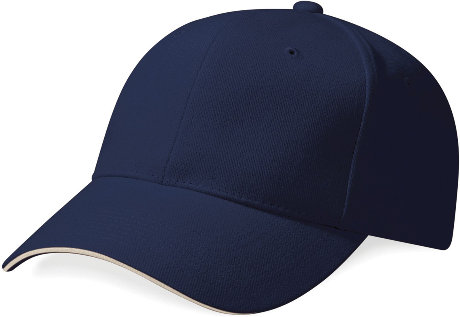 Καπέλο Jockey B65 Beechfield Pro-Style French Navy/Stone